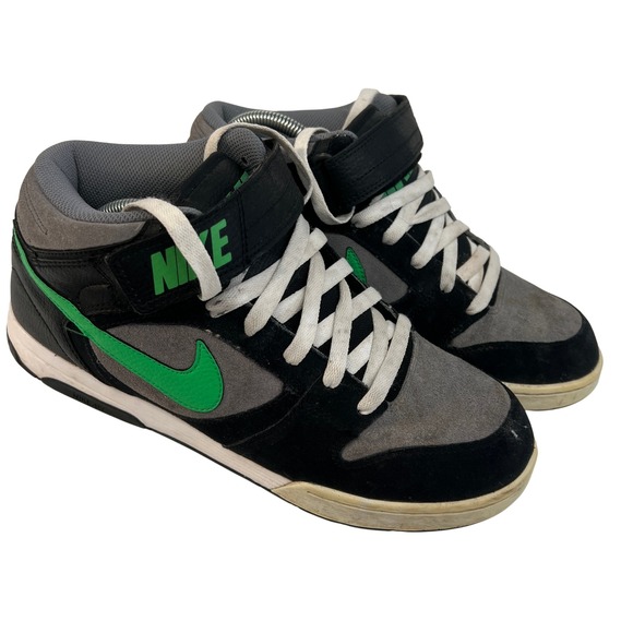 Nike‎ 2012 AIR Twilight MidBlack Green White Mens Size 11 US 45 EUR 343664-020